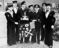 Unbending crew members